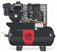 9 to 14 Horsepower (hp) Two-Stage Gas Compressor